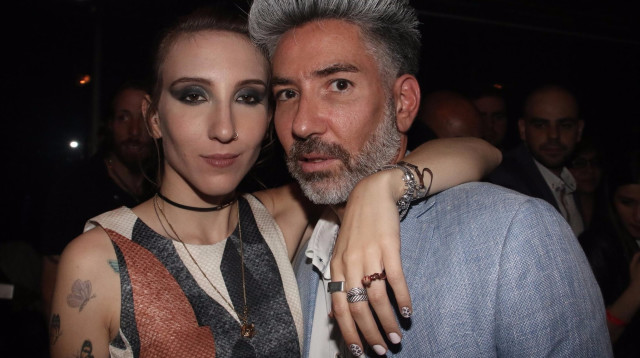 איציק כרסנטי, תניה גרבר (צילום: ניר פקין)