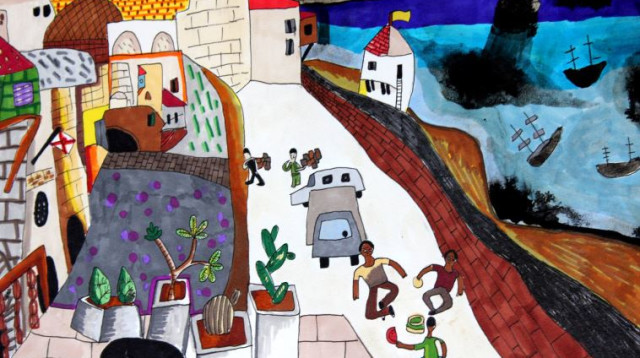 ציור של אילה נצר (צילום: יח"צ)