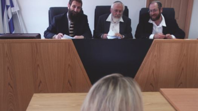 בית דין רבני (צילום: פלאש 90)