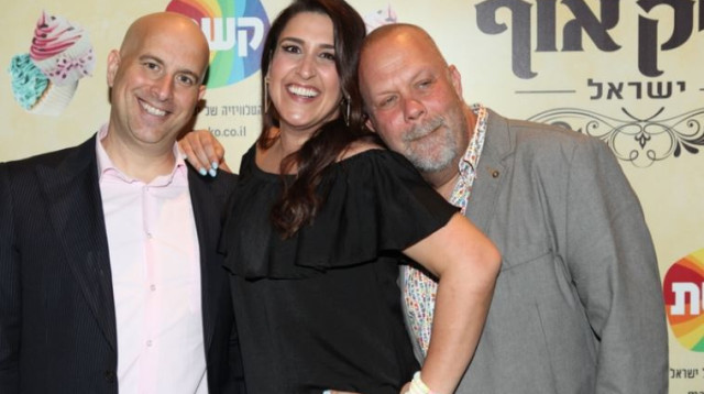 רן שמואלי, קרין גורן, עודד ברנר (צילום: אורטל דהן)