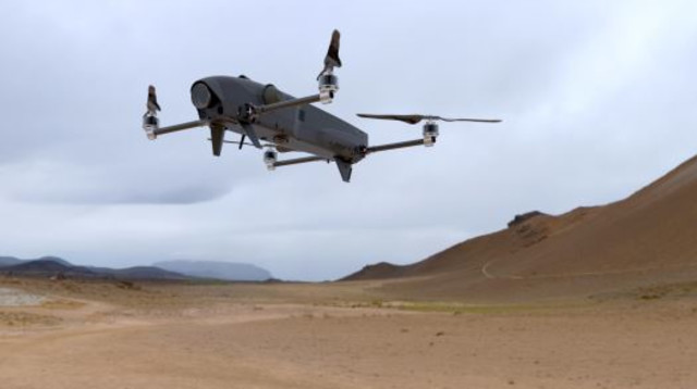 מל"ט מסוג "רותם" (צילום: התעשייה האווירית)