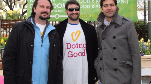 אדריאן גרנייה, דויויד אריסון וג'ייסון אריסון (צילום: יח"צ)