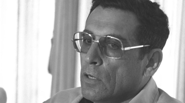 רחבעם זאבי (גנדי) בצעירותו  (צילום: יעקב סער, לע"מ)