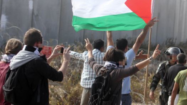 דגל פלסטיני. ארכיון (צילום: איסאם רימאווי, פלאש 90)