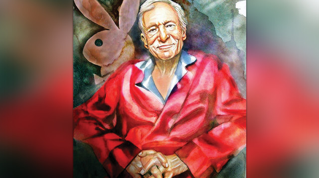 איור, יו הפנר, מיברג (צילום: נעמי ליס-מיברג)