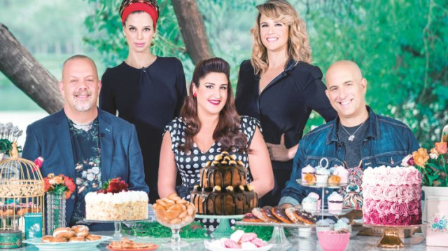 התכנית "בייק אוף" שופטים בייק אוף קרין גורן (צילום: פיני סילוק)
