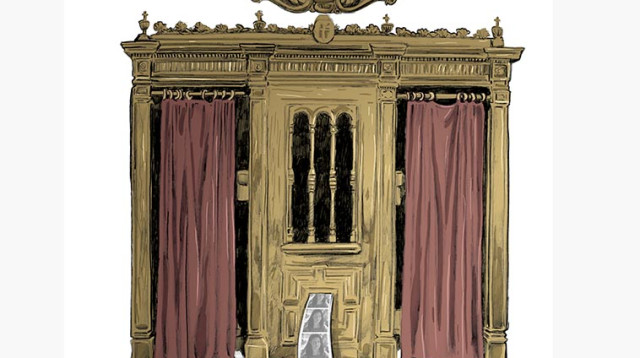 מרסל מוסרי, איור (צילום: אורי פינק)