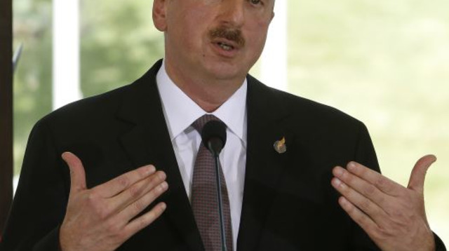 אילהם אלייב, נשיא אזרבאייג'ן (צילום: רויטרס)