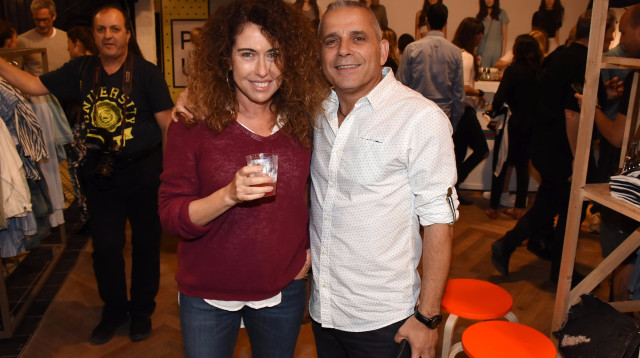 מוטי אלמליח וסטלה הנדלר (צילום: אביב חופי)