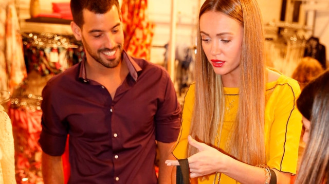 עמרי בן נתן, קסניה טרנטול (צילום: רפי דלויה)