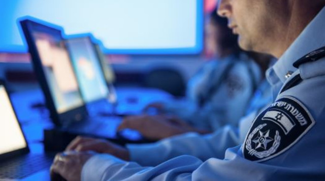 יחידת הסייבר של המשטרה (צילום: דוברות המשטרה)