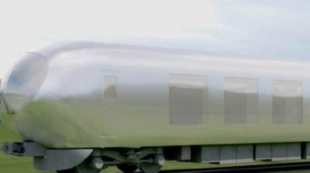 הרכבת הבלתי נראית (צילום: Kazuyo Sejima/Seibu Group)