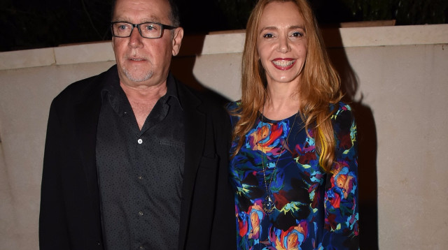 פרי ואביב גלעדי (צילום: אביב חופי)