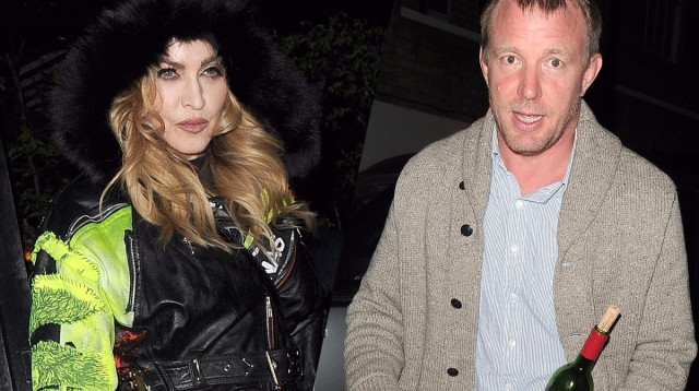 מדונה, גאי ריצ'י (צילום: Getty images)