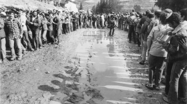 העליה לסבסטיה (צילום: שעיה סגל)