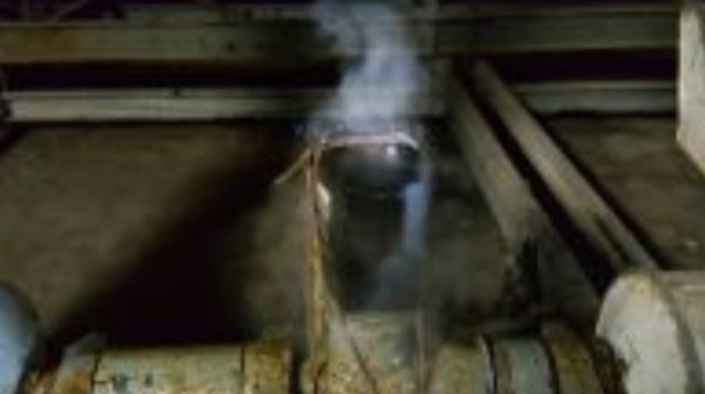 דליפת אמוניה בעתלית (צילום: דוברות כבאות והצלה חוף)