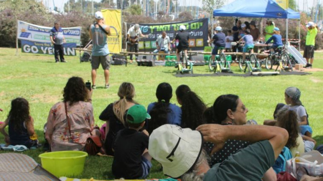 יום כדור הארץ בחיפה (צילום: מגמה ירוקה)