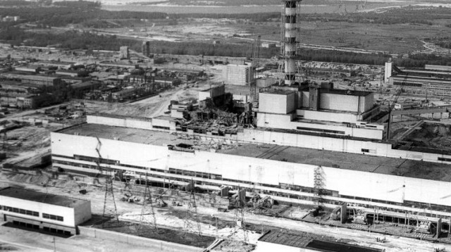 אסון צ'רנוביל, 1986 (צילום: רויטרס)