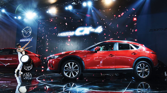 מאזדה CX-4 בתערוכת הרכב בבייג'ינג, רכב (צילום: יח"צ)