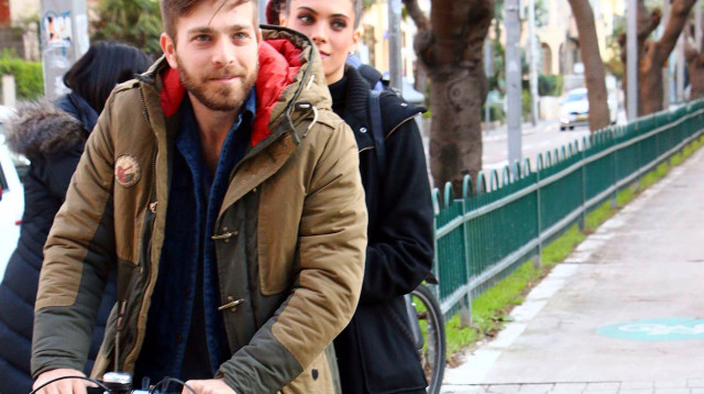 רום ברנע ומירן מנקס  (צילום: אמיר מאירי)