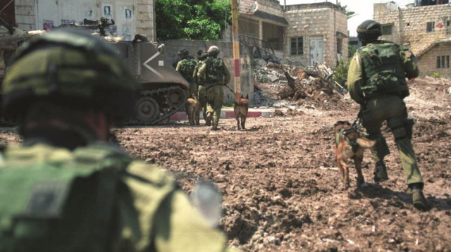 מבצע חומת מגן (צילום: דובר צה"ל)