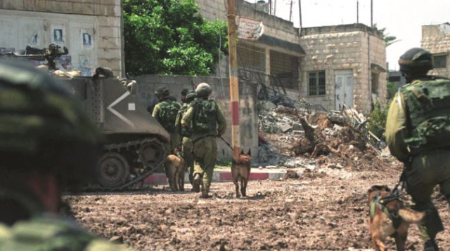 בקרב על ג'נין במהלך מבצע חומת מגן (צילום: דובר צה"ל)