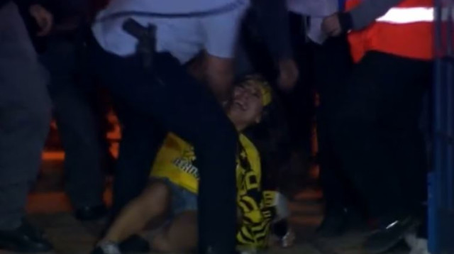 אוהדת בית"ר ירושלים (צילום: ספורט 2)