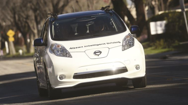 מכונית אוטונומית של ניסאן (צילום: רויטרס)
