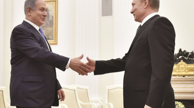 ולדימיר פוטין ובנימין נתניהו (צילום: רויטרס)