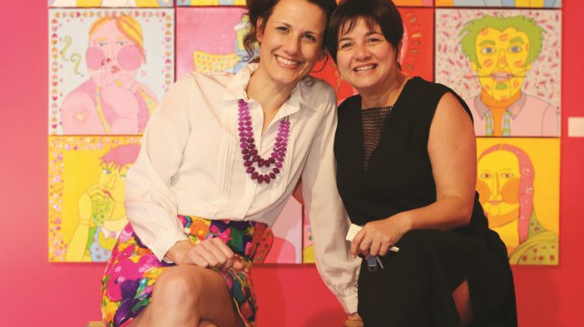 איילה אזולאי ושרית רוטמן (צילום: יהודה בן-שלום)