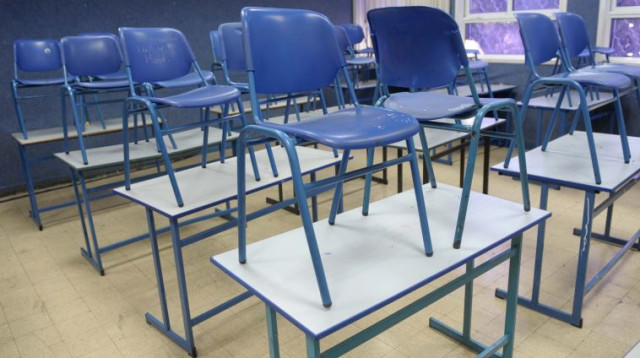 כיתה ריקה (צילום: אבשלום ששוני)