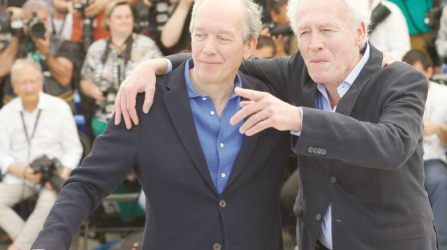 האחים דארדן בפסטיבל קאן (צילום: רויטרס)