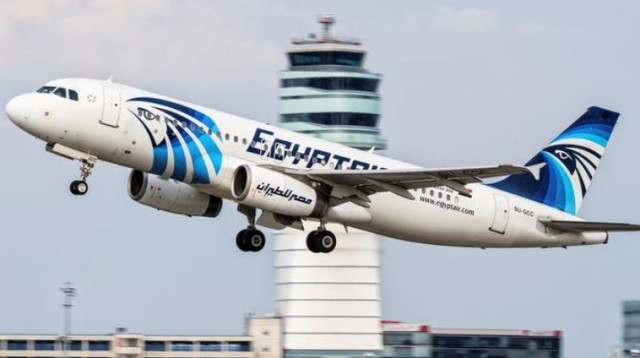 מטוס EGYPTAIR ממריא. צילום אילוסטרציה (צילום: רויטרס)