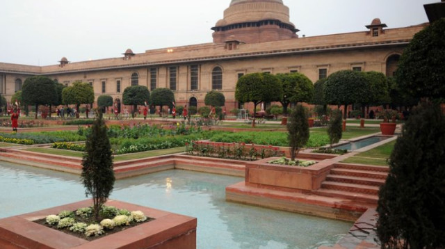 ראשטראפאטי בהאבאן, האחוזה הנשיאותית בהודו (צילום: Getty images)