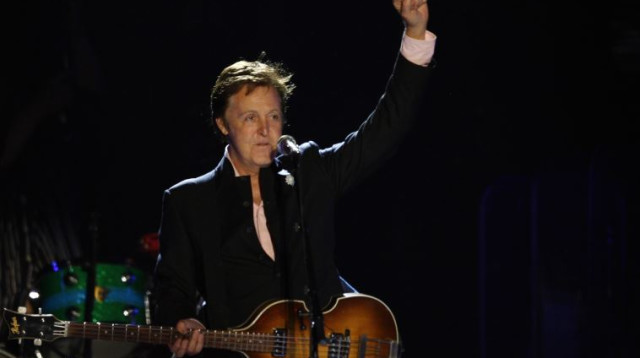 פול מקרטני הופעה בפארק הירקון בתל אביב (צילום: רויטרס)