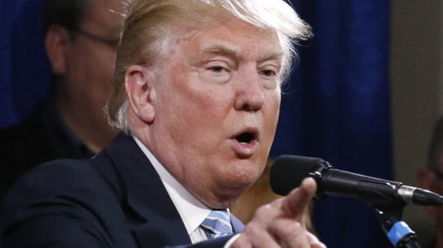 דונלד טראמפ בצפון דקוטה (צילום: רויטרס)