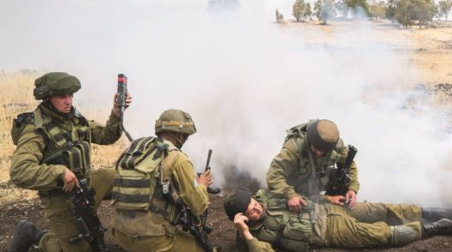 לוחמי גדוד 605 של חיל ההנדסה (צילום: דובר צה"ל)