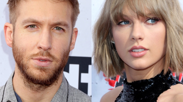 טיילור סוויפט, קלווין האריס (צילום: Getty images)