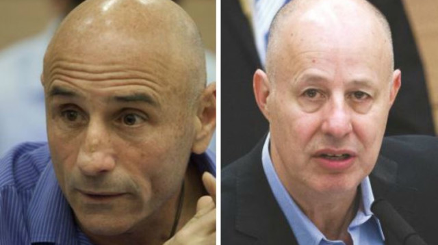 צחי הנגבי ועפר שלח (צילום: מרים אלסטר, פלאש 90)