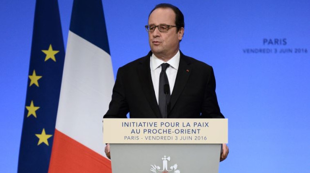 פרנסואה הולנד בוועידת פריז (צילום: AFP)