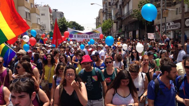 מצעד הגאווה 2016 (צילום: אבשלום ששוני)