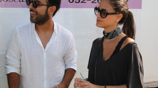 דודו אהרון, שיר רוזנבלום (צילום: ניר פקין)