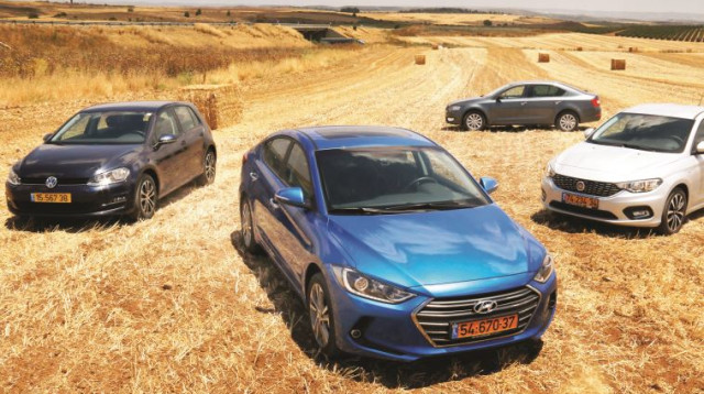 טיפו, אלנטרה, אוקטביה וגולף (צילום: יח"צ)