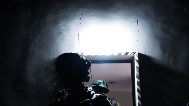 פעילות צה"ל בכפר יטא (צילום: דובר צה"ל)