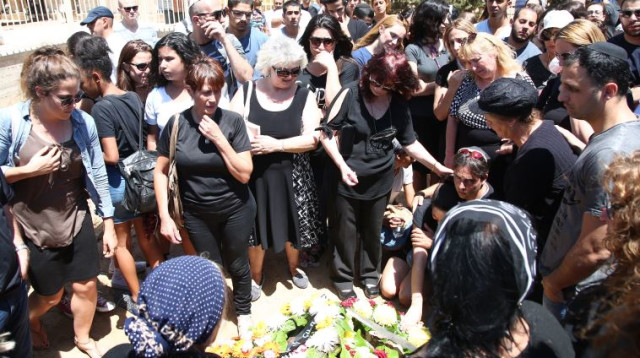 הלוויתה של אילנה נבעה  (צילום: אלוני מור)