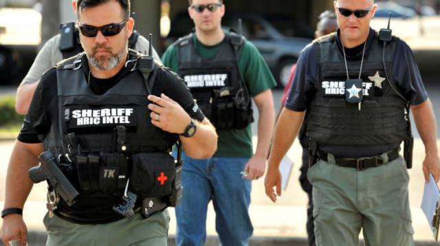 הטבח באורלנדו - כוחות משטרה (צילום: רויטרס)