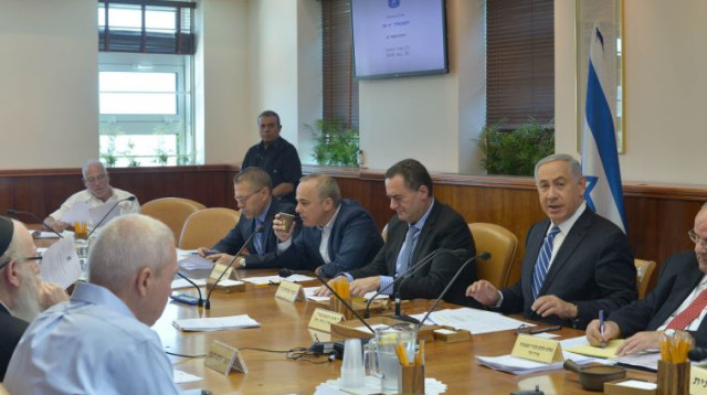 ישיבת ממשלה (צילום: קובי גדעון, פלאש 90)