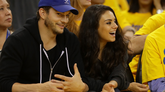 מילה קוניס, אשטון קוצ'ר (צילום: Getty images)