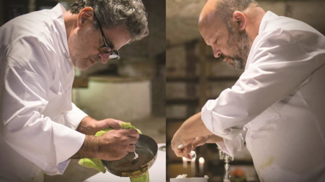 יונתן רושפלד ואייל שני (צילום: רועי ברקוביץ)