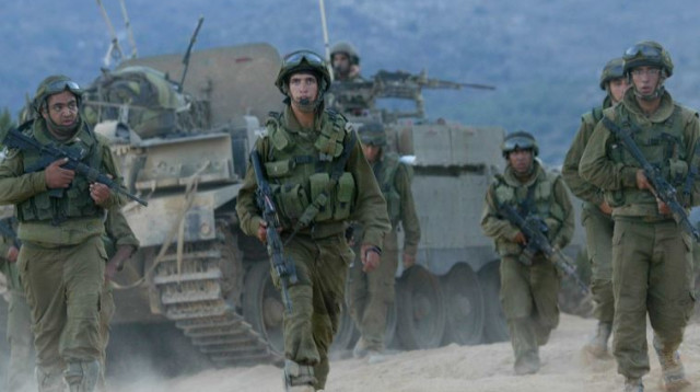 לוחמי צה"ל בגבול לבנון, אוגוסט 2006 (צילום: פלאש 90)